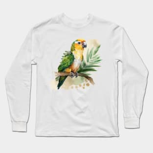 A nice white bellied caique Long Sleeve T-Shirt